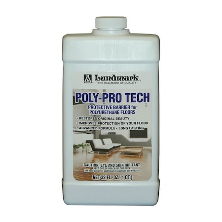Poly-Pro Tech Lundmark Poly-Pro Tech Semi-Gloss Floor Restorer Liquid 32 oz 3228F32-6